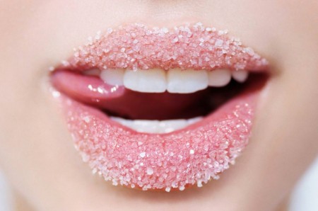 exfolier lèvres